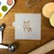 Llama Cookie & Craft Stencil | CM124 by Designer Stencils | Cookie Decorating Tools | Baking Stencils for Royal Icing, Airbrush, Dusting Powder | Craft Stencils for Canvas, Paper, Wood | Reusable Food Grade Stencil